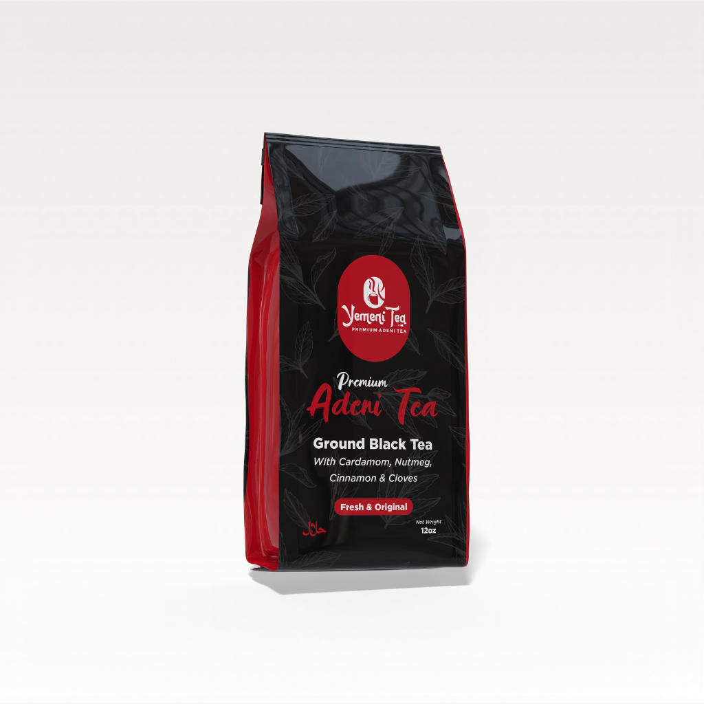 Premium Adeni Tea (Karak Chai) 12oz - Authentic Spiced Tea Blend with Cinnamon, Cardamom & Cloves