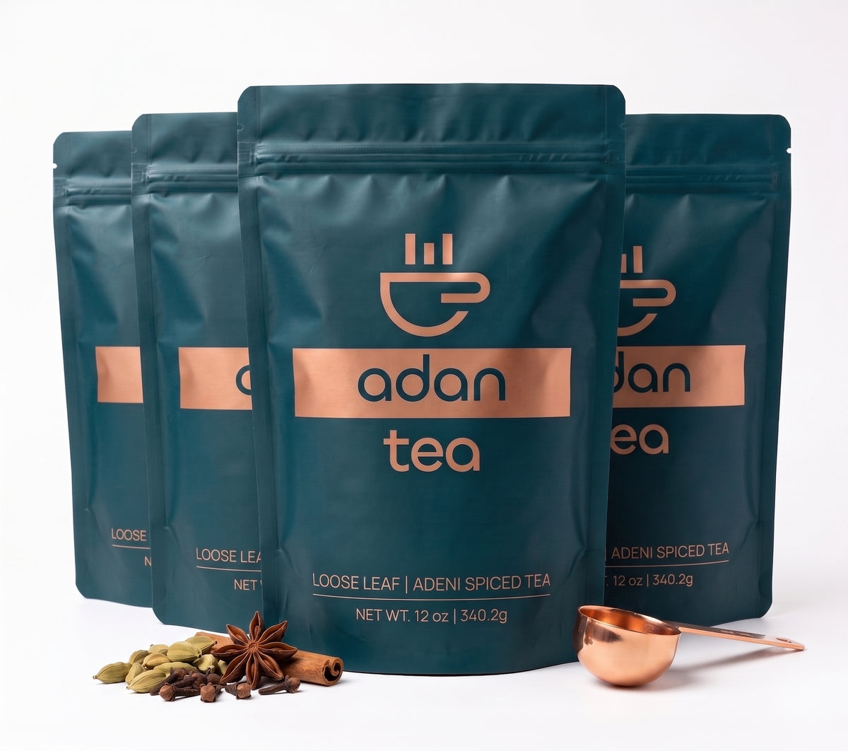 Adan Tea (12oz) original flavour - Quantity 4 - Standard Shipping Included