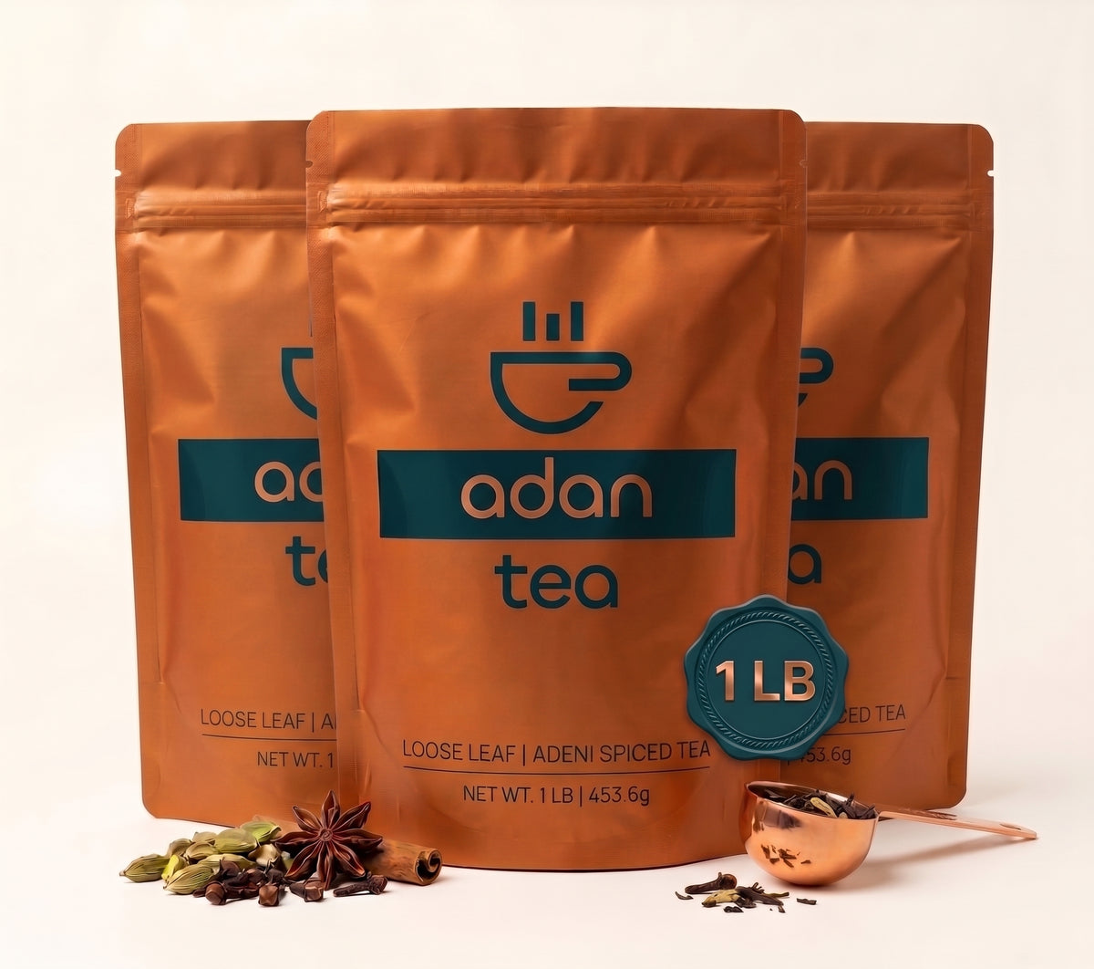 Adan Tea (1lb) original flavour - Quantity 3 - Priority Shipping Included