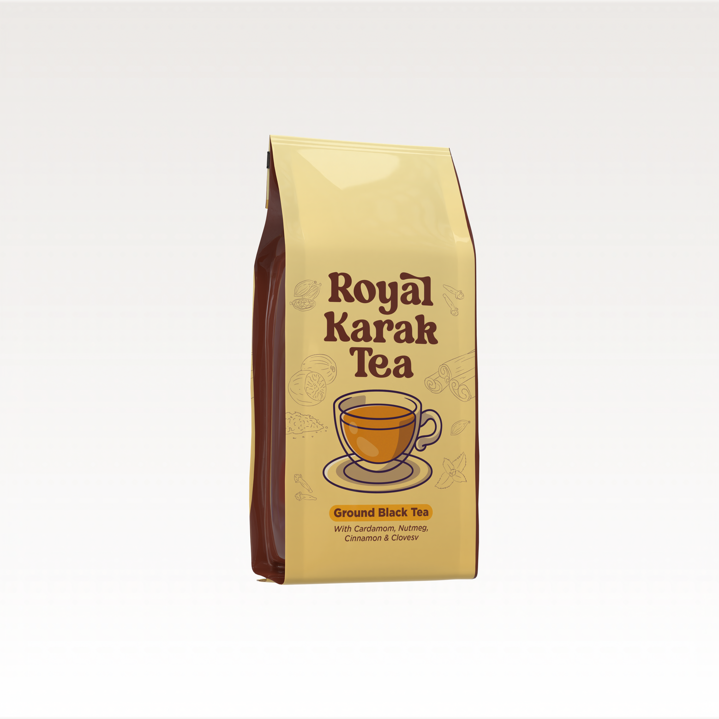 Premium Adeni Tea (Karak Chai) 1 lb -Authentic Spiced Tea Blend with Cinnamon, Cardamom & Cloves